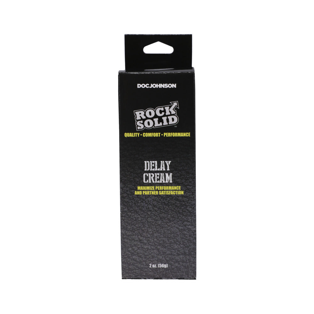 Rock Solid Delay Cream 2Oz