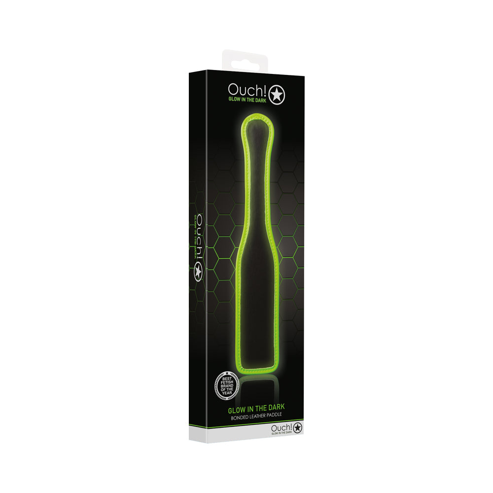 Ouch! Glow Paddle - Glow In The Dark - Green