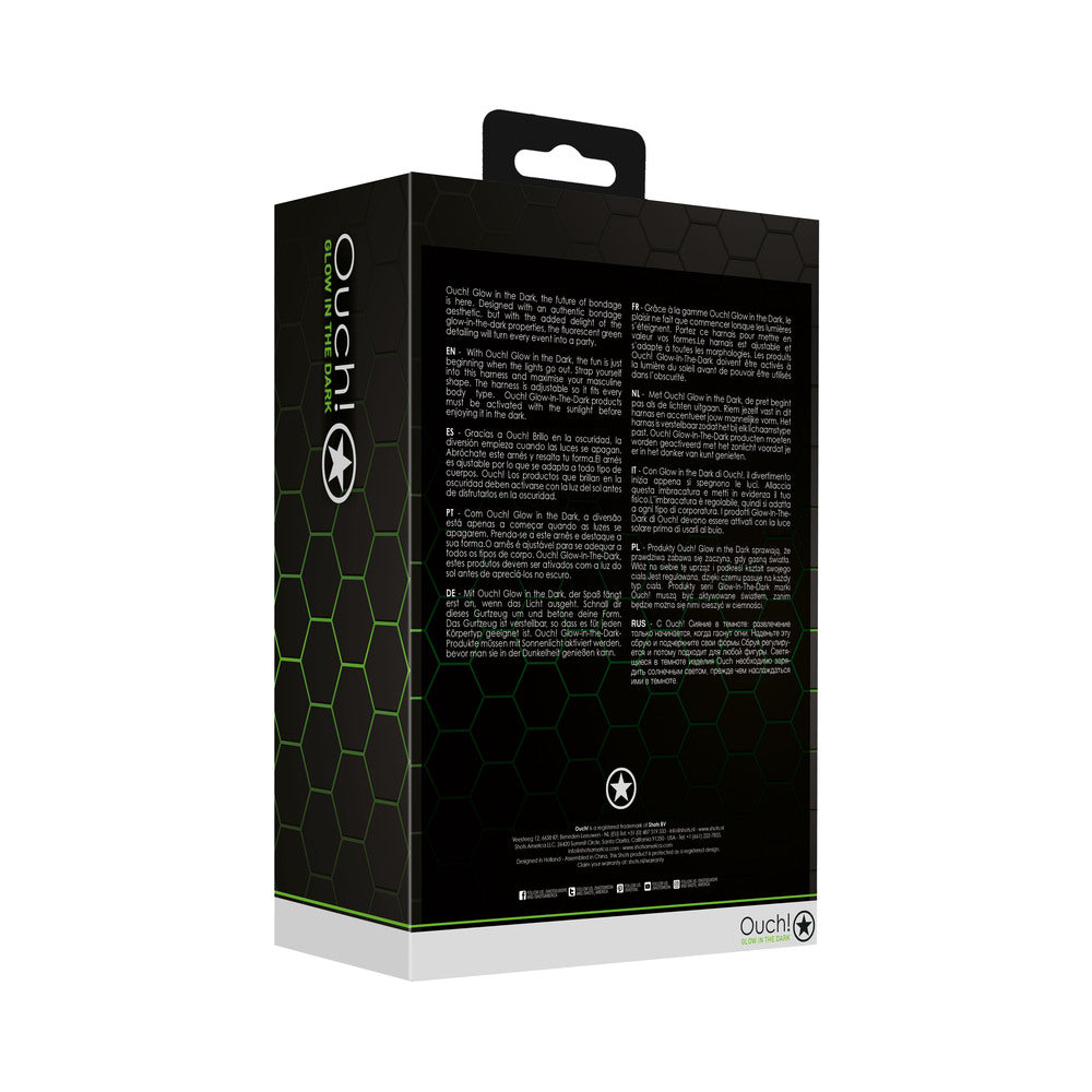 Ouch! Glow Biceps Band - Glow In The Dark - Green