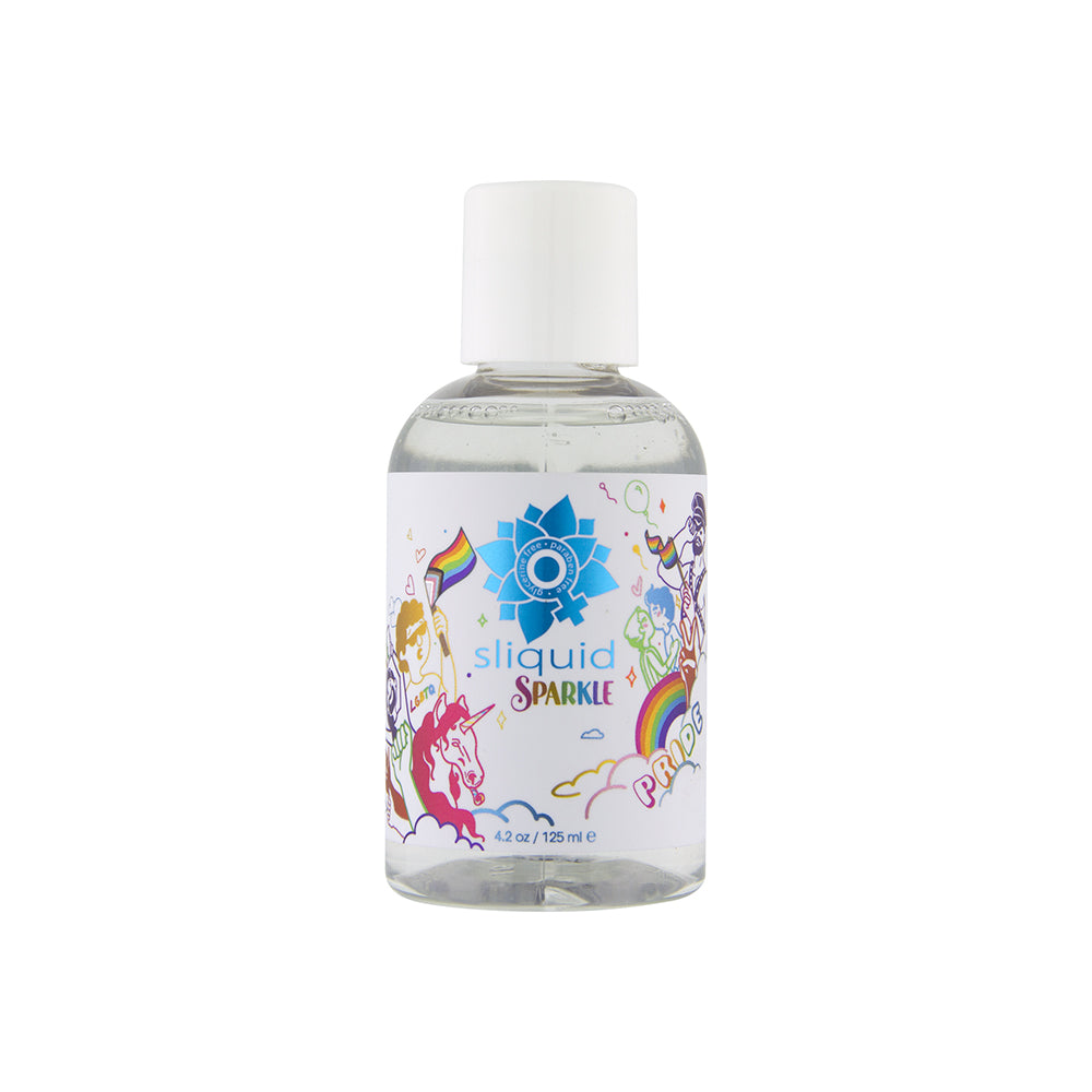 Sliquid Naturals Sparkle Pride Lube 4.2 Oz.