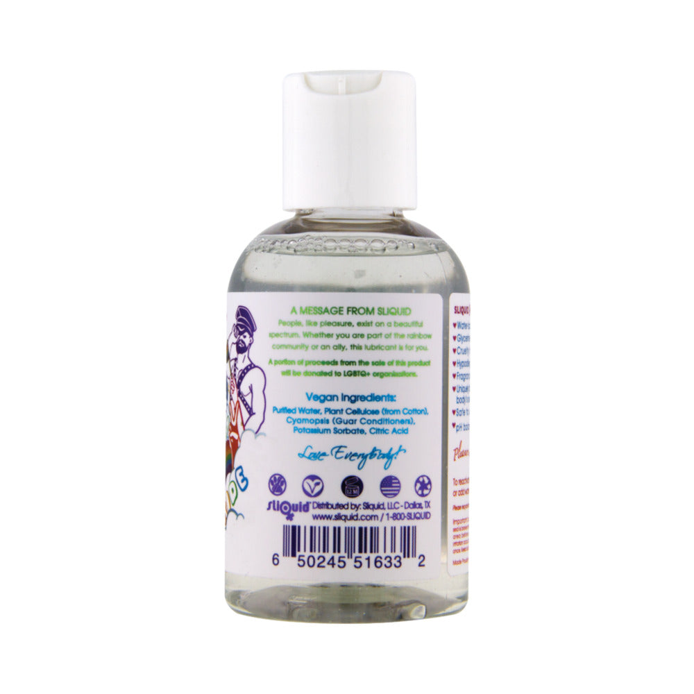 Sliquid Naturals Sparkle Pride Lube 4.2 Oz.