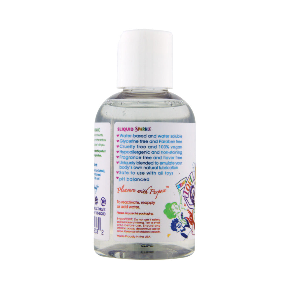 Sliquid Naturals Sparkle Pride Lube 4.2 Oz.