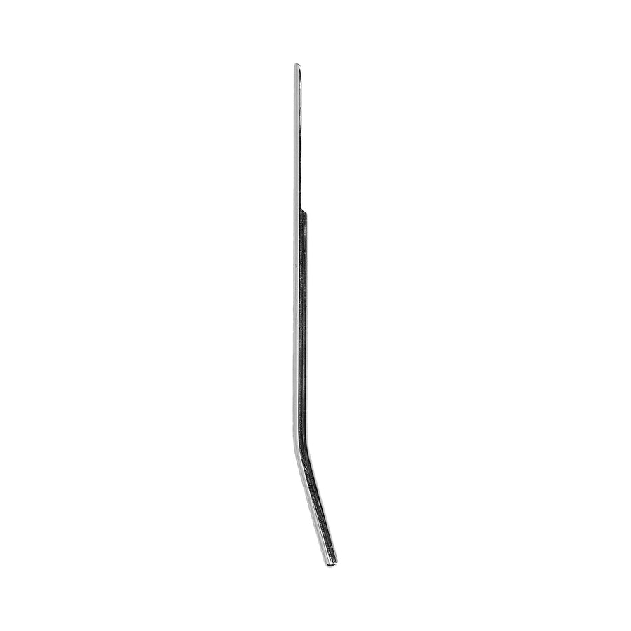 Ouch! Urethral Sounding - Metal Dilator - Curved - 6 Mm