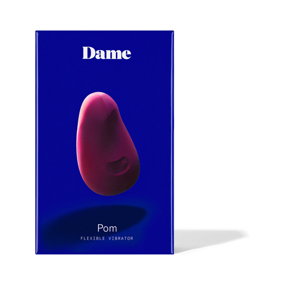 Dame Pom Flexible Vibrator - Plum