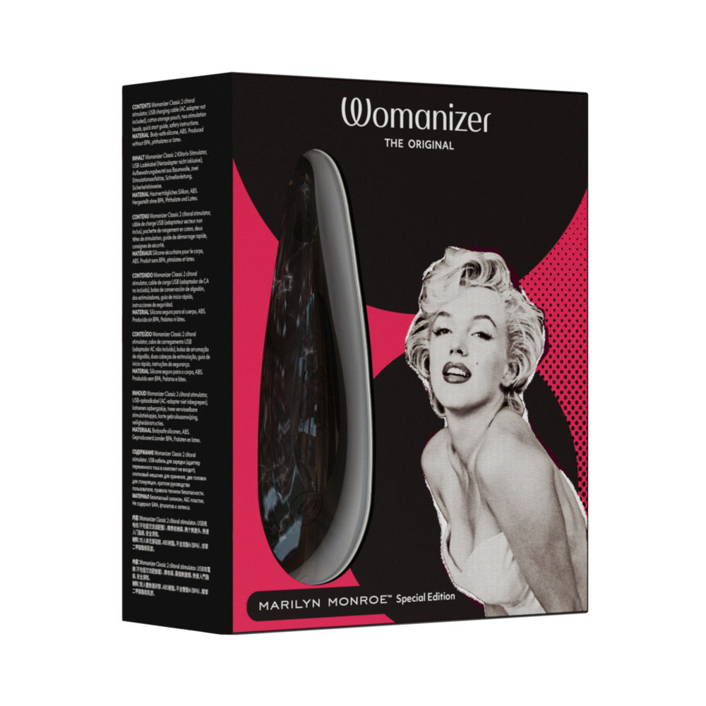 Womanizer Classic 2 Pleasure Air Stimulator Marilyn Monroe Edition