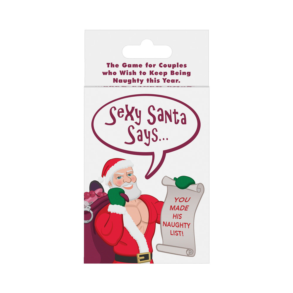 Sexy Santa Says....game For Couples Who Want To Be Naughty