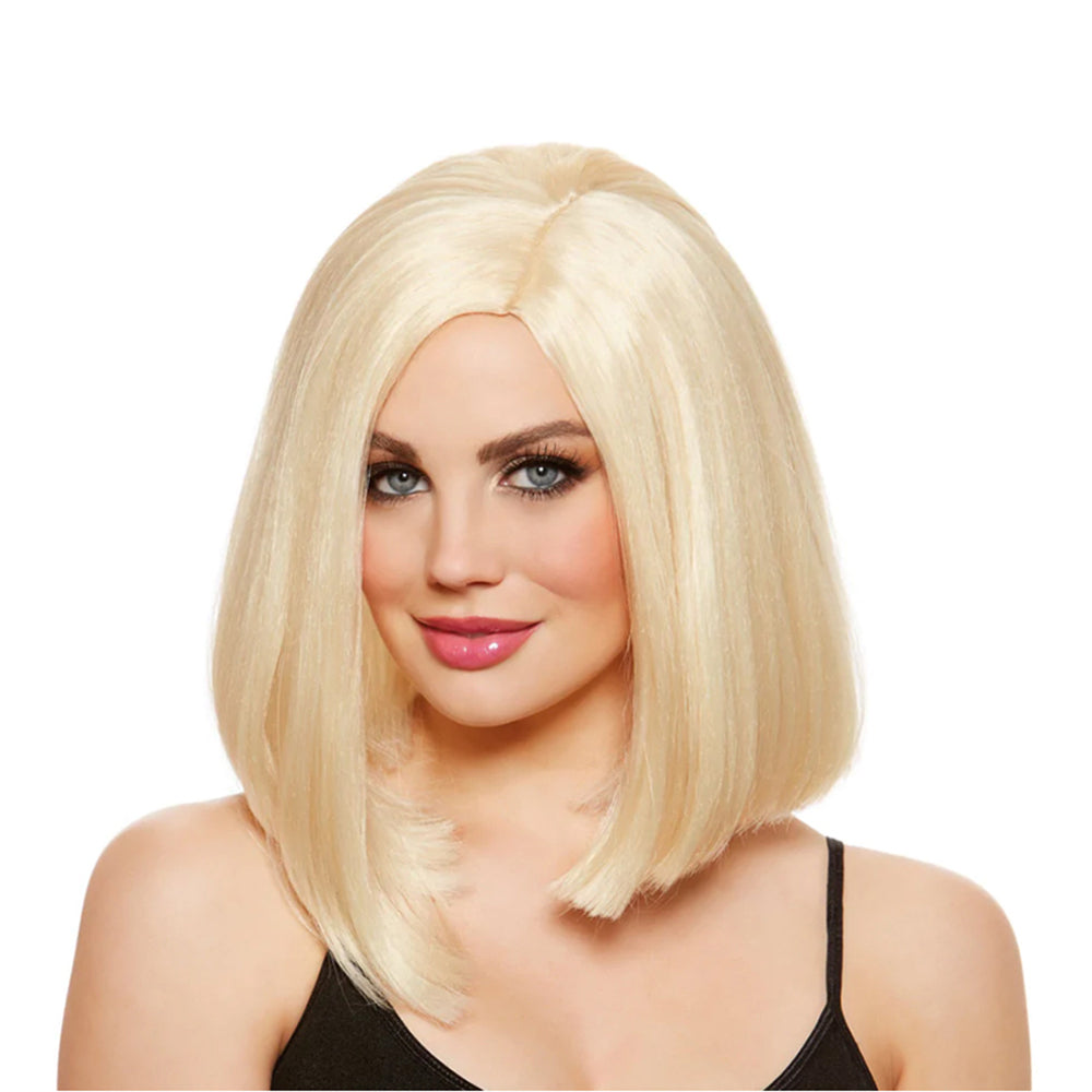 Blunt Bob Adjustable Wig - Blonde