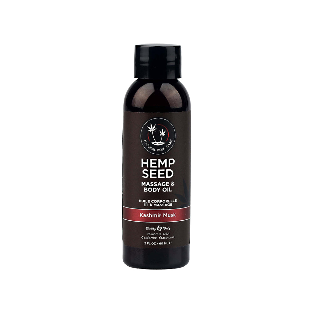 Earthly Body Massage & Body Oil - 2 Oz Kashmir Musk