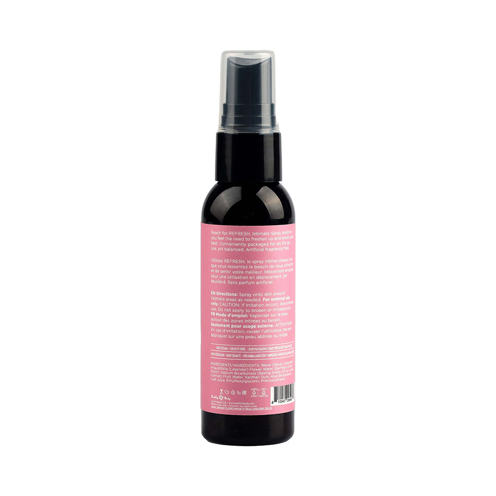 Earthly Body Hemp Seed By Night Refresh Intimate Cleansing Spray - 2 Oz