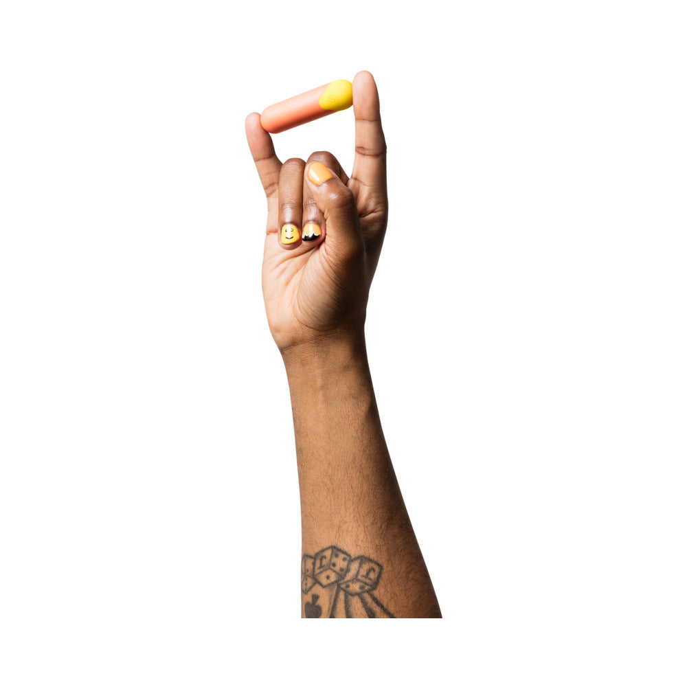Romp Riot Rechargeable Bullet Vibrator Light Orange