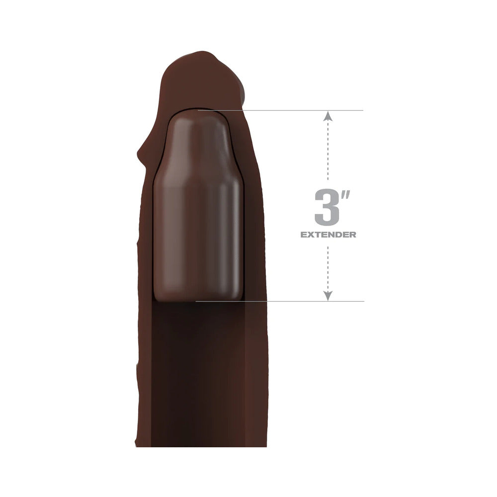 Fantasy X-Tensions Elite Extension 7In With Strap Brown