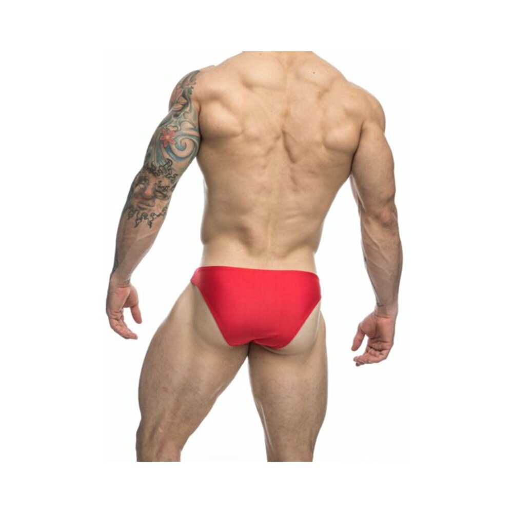 Malebasics Justin + Simon Classic Bikini Red L