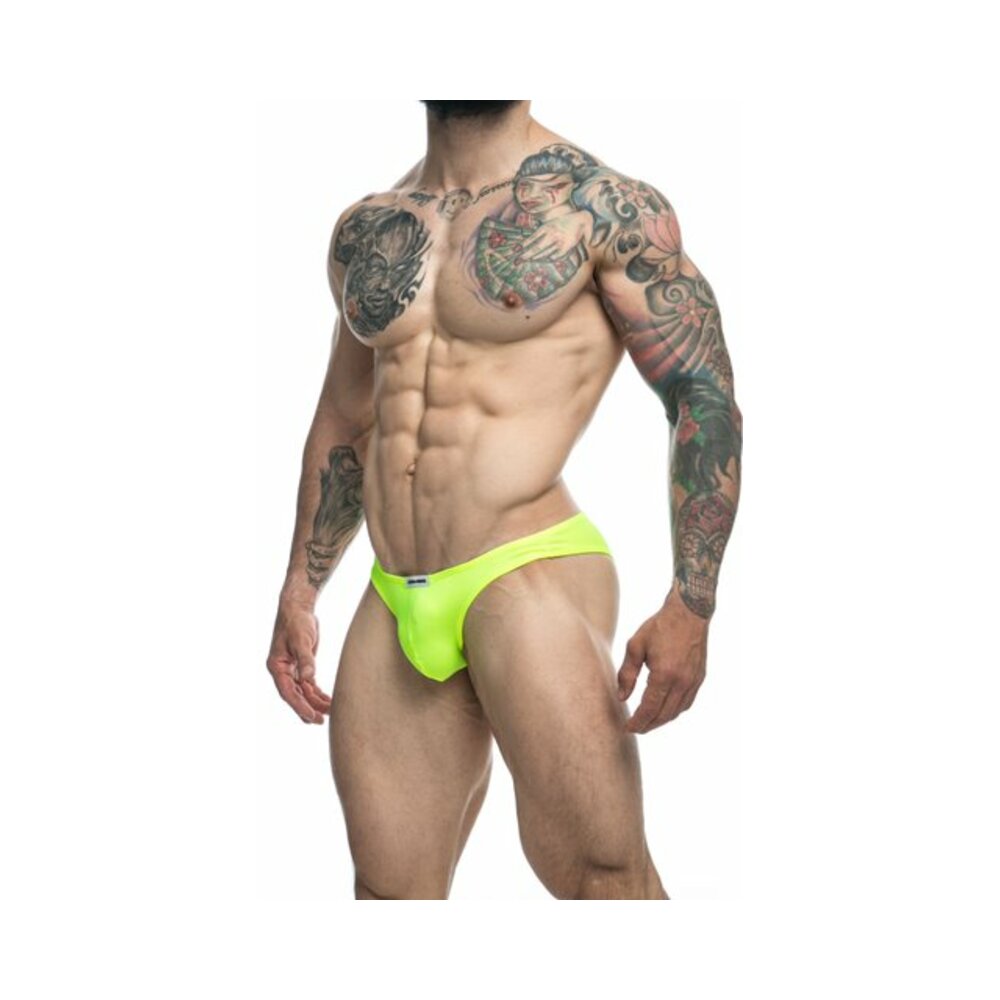 Malebasics Justin + Simon Classic Bikini Neon Green S