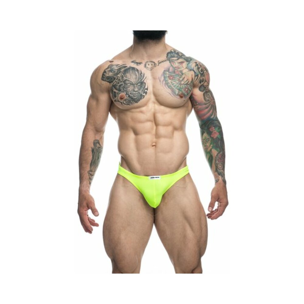 Malebasics Justin + Simon Classic Bikini Neon Green S