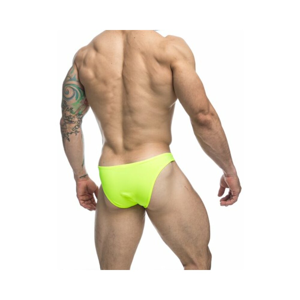 Malebasics Justin + Simon Classic Bikini Neon Green S