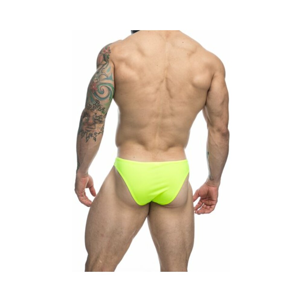 Malebasics Justin + Simon Classic Bikini Neon Green S