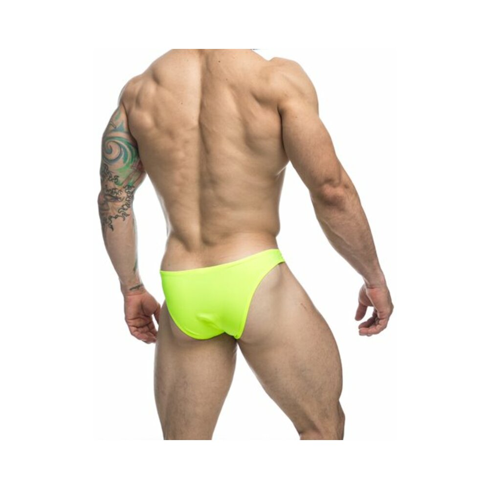 Malebasics Justin + Simon Classic Bikini Neon Green 2Xl