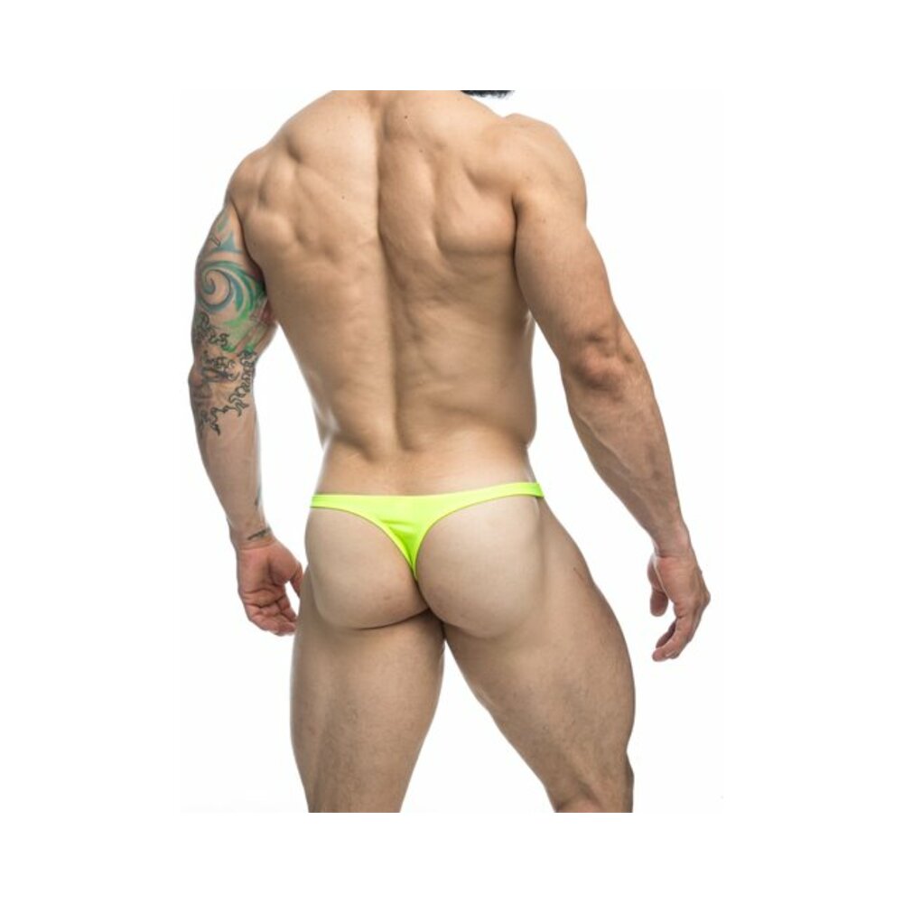 Malebasics Justin + Simon Classic Tanga Neon Green S