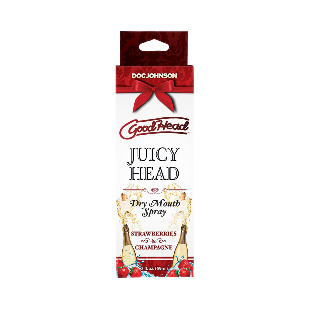 Goodhead Juicy Head Dry Mouth Spray Strawberries & Champagne 2Oz