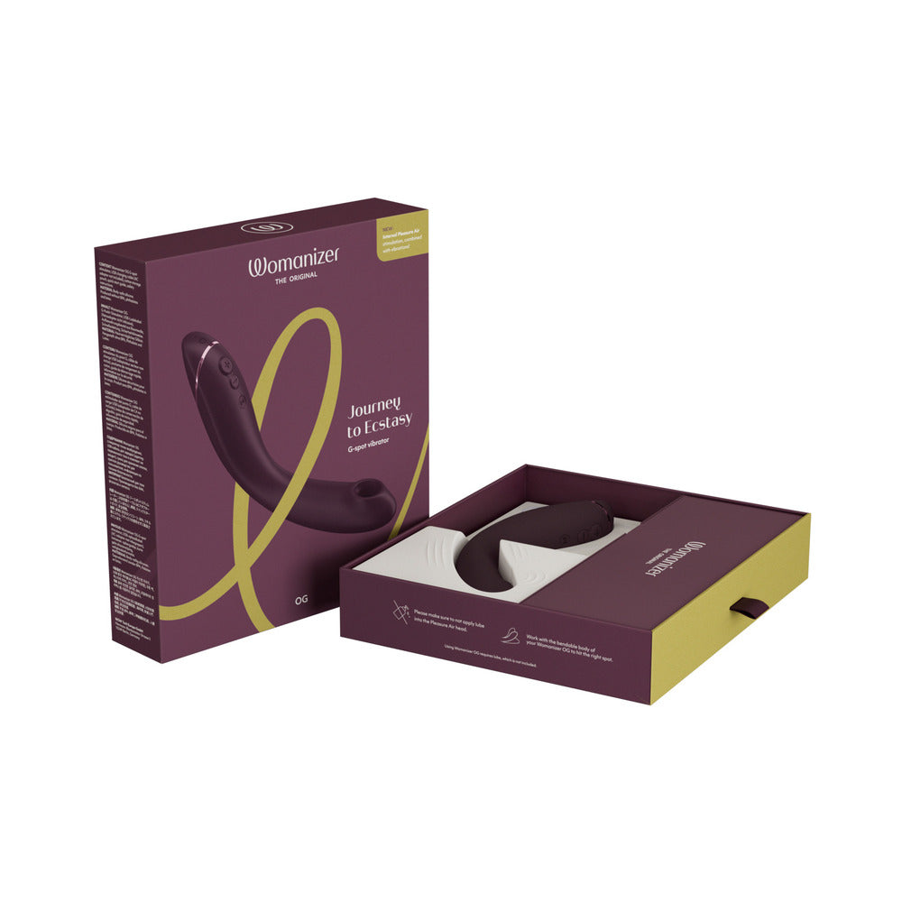 Womanizer Og G-Spot Pleasure Air Stimulator Aubergine