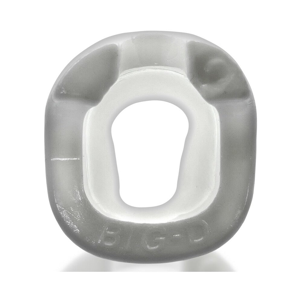 Big-D Shaft Grip Cockring White