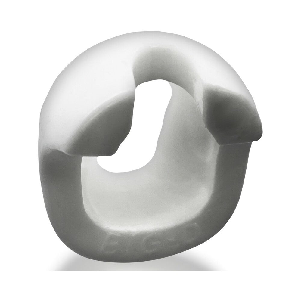 Big-D Shaft Grip Cockring White