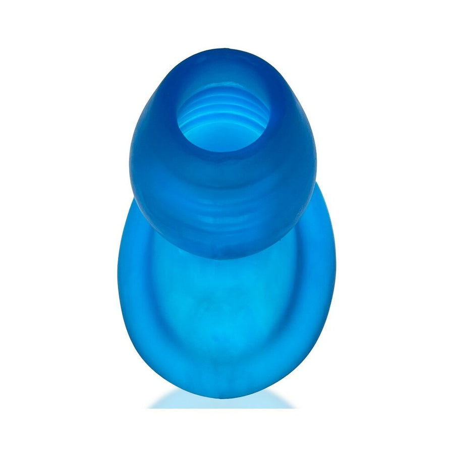 Oxballs Glowhole-1 Hollow Buttplug With Led Insert Small Blue Morph