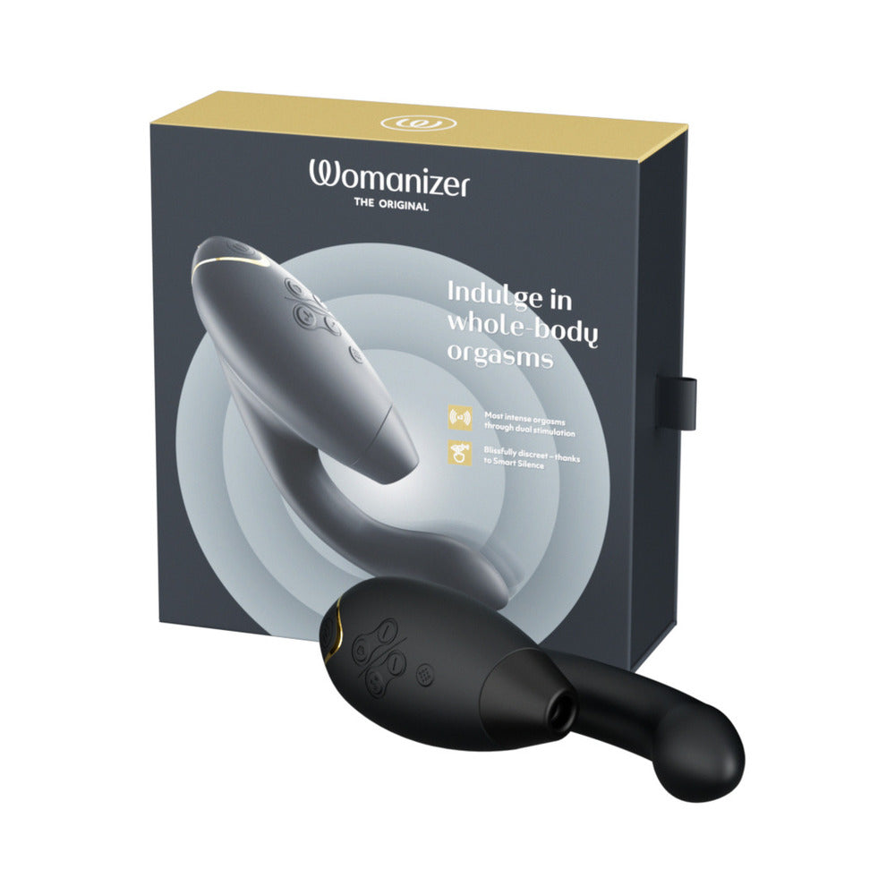 Womanizer Duo 2 Dual Stimulation Vibrator Black