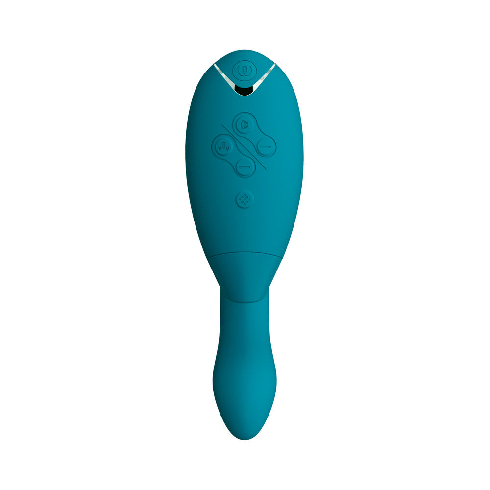 Womanizer Duo 2 Dual Stimulation Vibrator Petrol