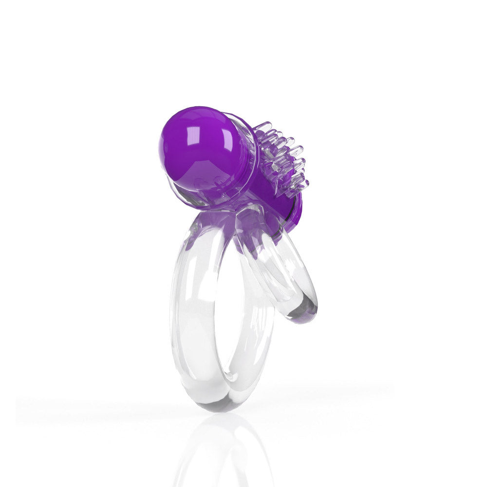 Screaming O 4T Doubleo 6 Vibrating Double Cockring Grape