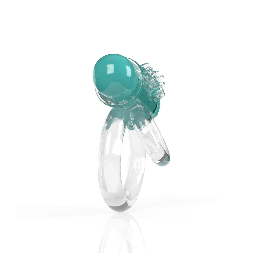Screaming O 4T Doubleo 6 Vibrating Double Cockring Kiwi