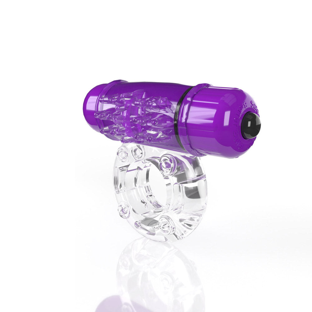 Screaming O 4B Owow Vibrating Cockring Grape