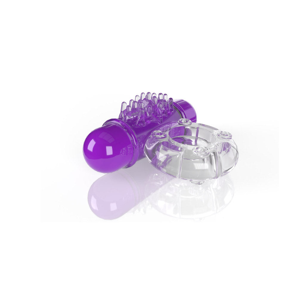 Screaming O 4B Owow Vibrating Cockring Grape