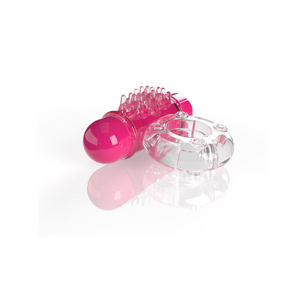 Screaming O 4B Owow Vibrating Cockring Strawberry