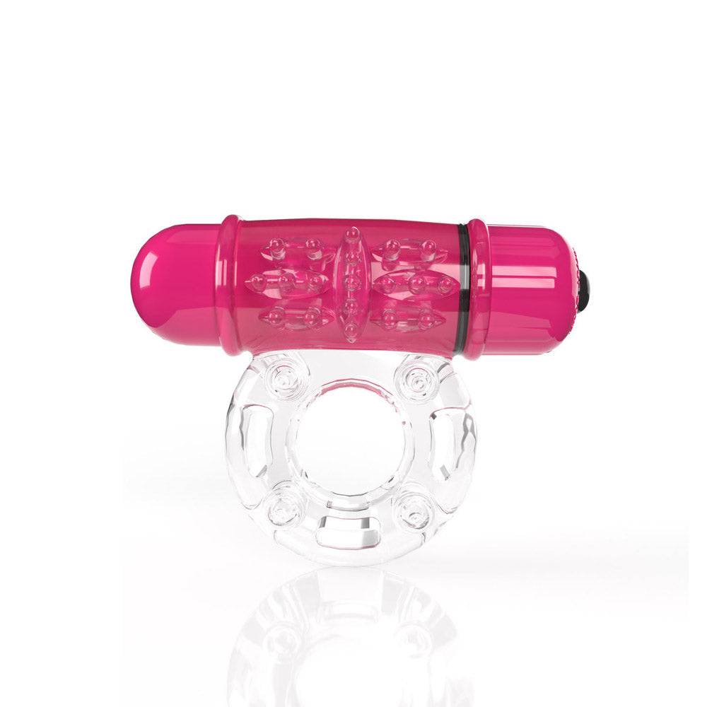 Screaming O 4T Owow Vibrating Cockring Strawberry