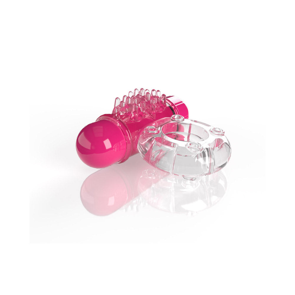 Screaming O 4T Owow Vibrating Cockring Strawberry