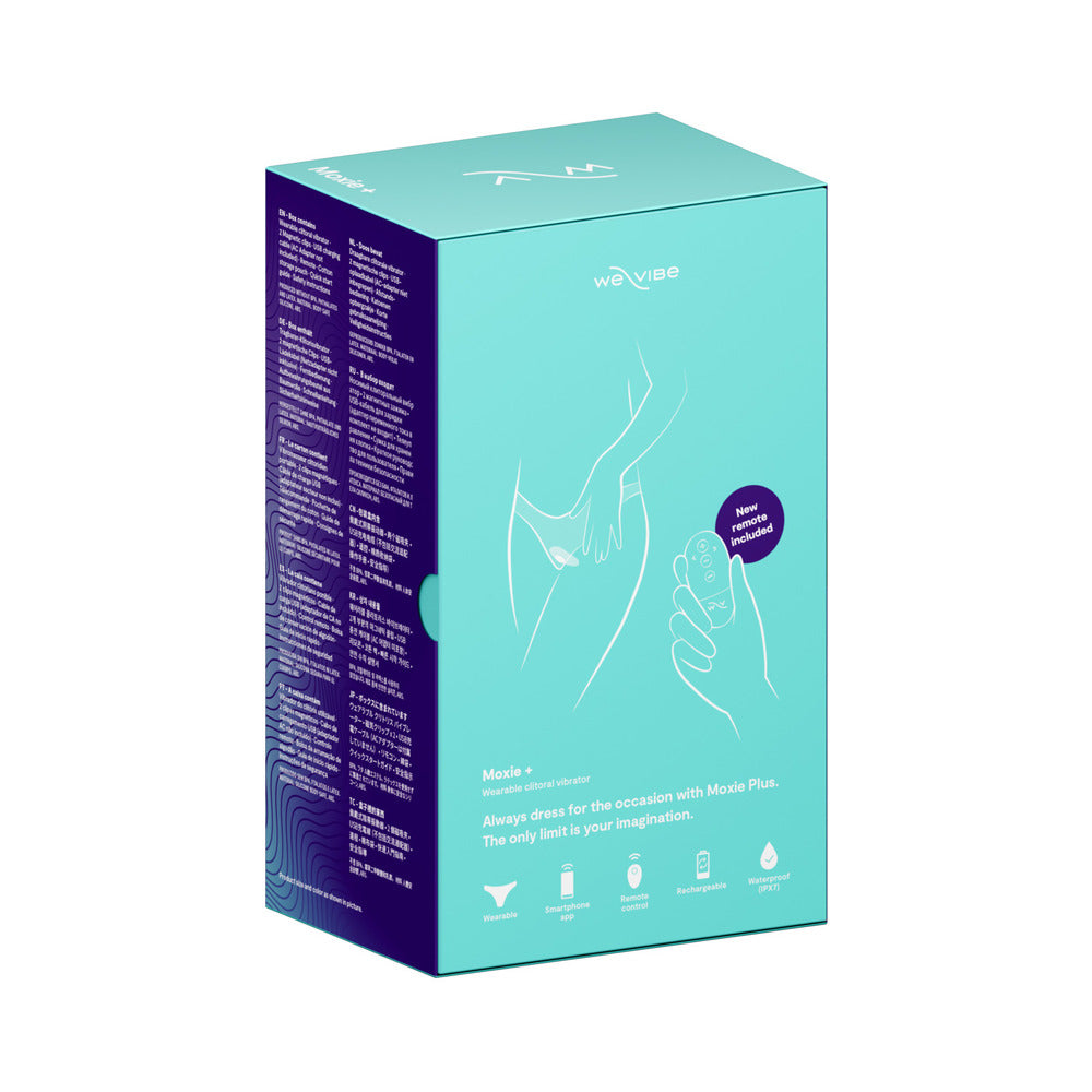 We-vibe Moxie+ Wearable Clitvibrator Teal