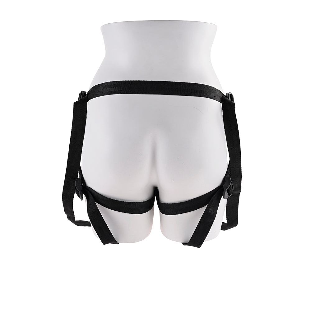 Sportsheets Saffron Silicone Pegging Kit With Adjustable Strap-On Harness & 5 In. Dildo