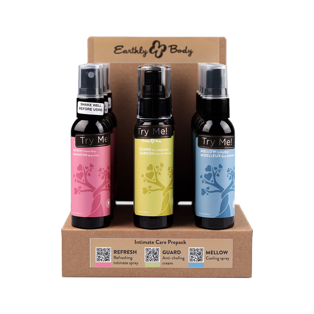 Earthly Body Hemp Seed By Night Intimate Care 12-piece Prepack