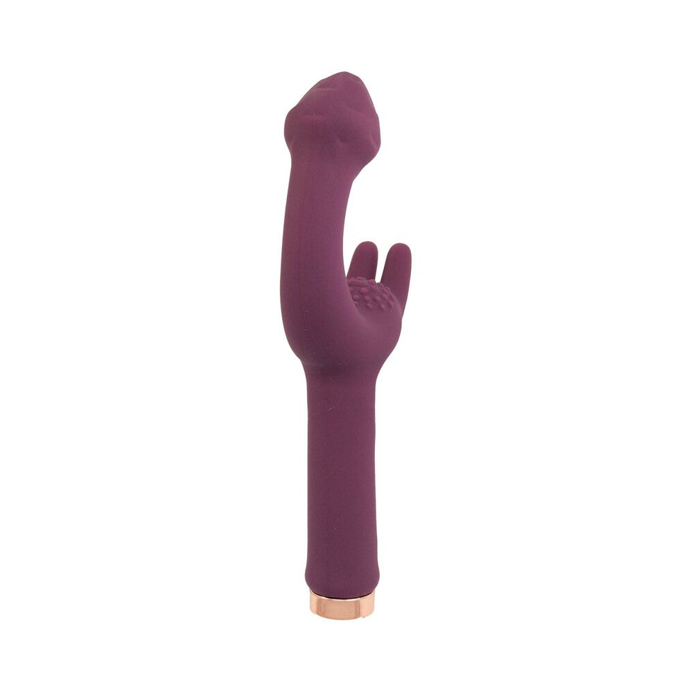 Nasstoys Mystique G-spot Rechargeable Silicone Dual Stimulation Vibrator Eggplant
