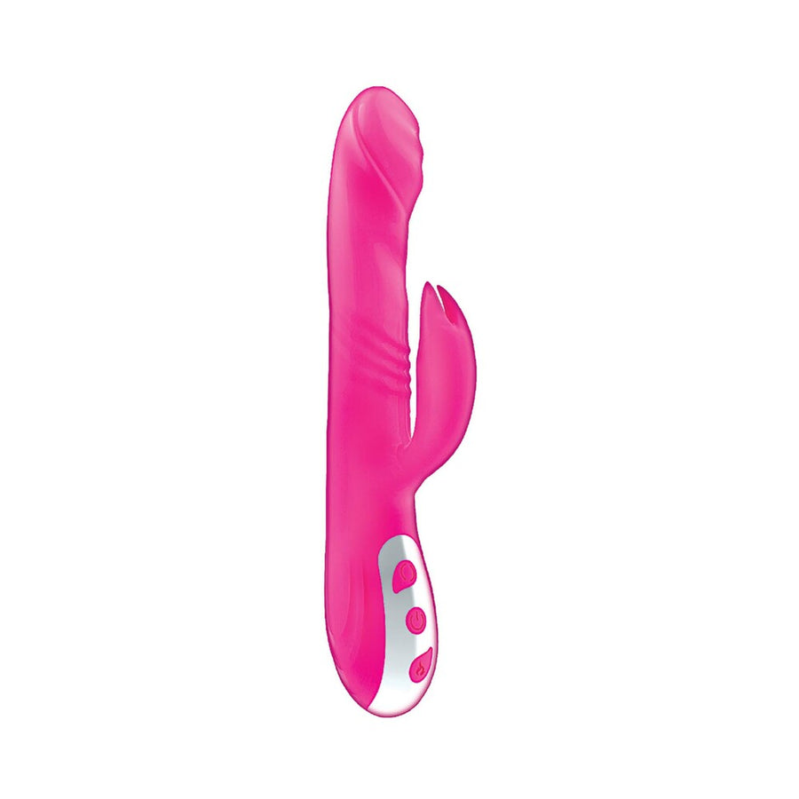 Passion Tickler Heat Up Dual Stimulator Pink