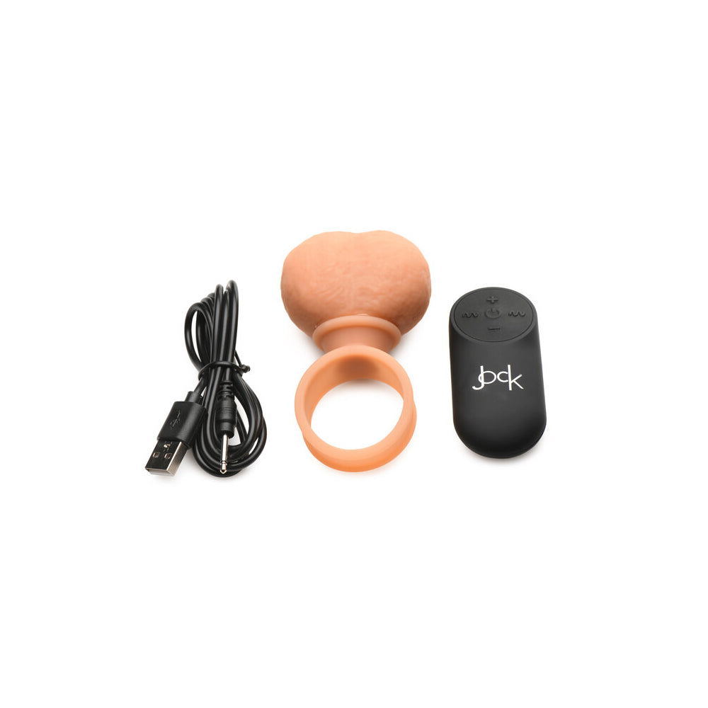 Jock 28X Vibrating Silicone Balls Large