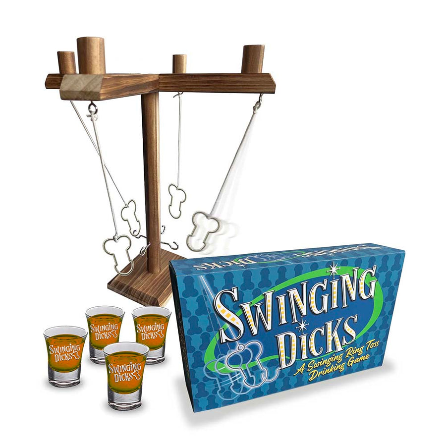 Swinging Dicks Ring Toss Drinking Game