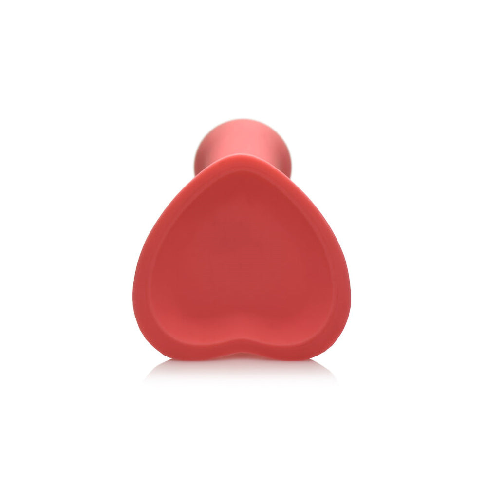 Simply Sweet G-Spot 7 In. Silicone Dildo Pink