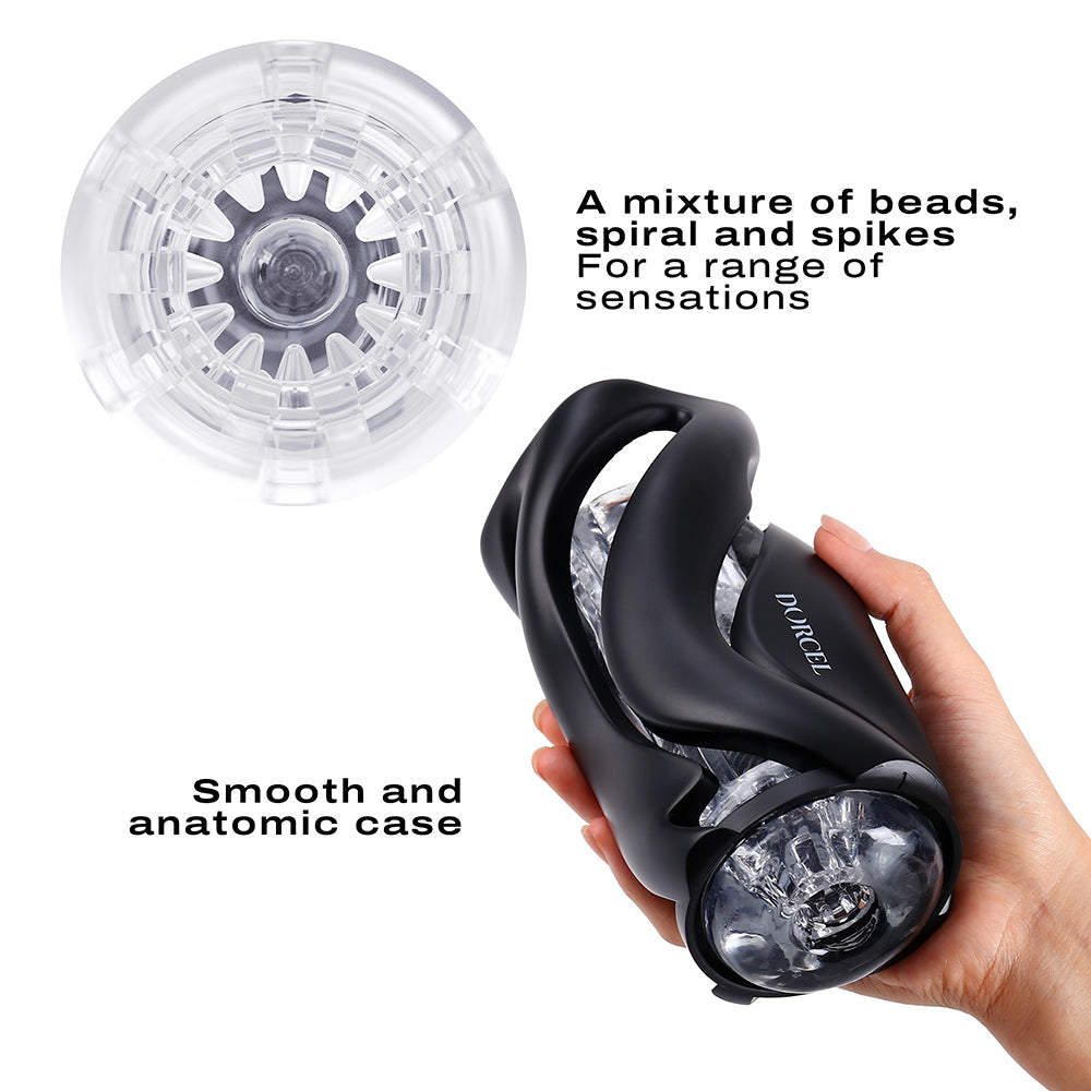 Dorcel Deep Blow Masturbator - Black