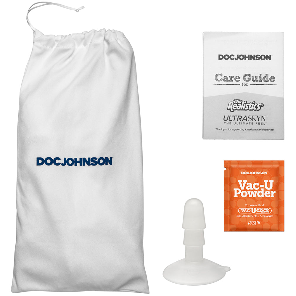 Signature Cocks Alex Jones Ultraskyn 11 In. Dual Density Dildo With Removable Vac-u-lock Suction Cup