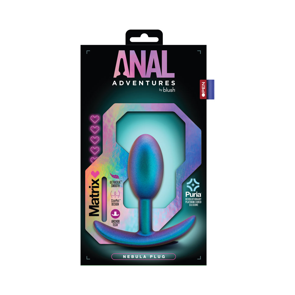 Anal Adventures Matrix Nebula Plug - Turquoise