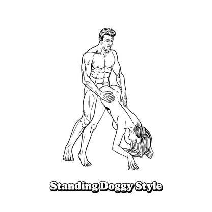 The Sexiest Sex Positions Coloring Book
