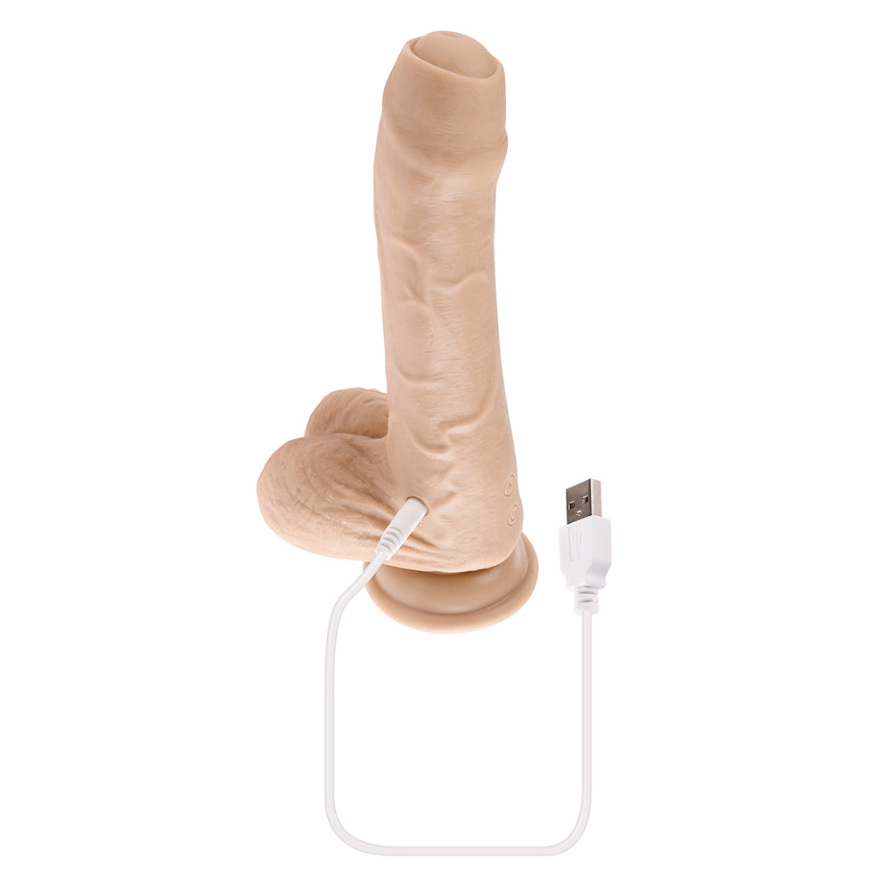 Evolved Peek A Boo Vibrating Dildo Light