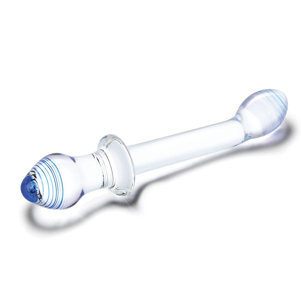 Glas Double Play 9.5 In. Dual-Ended Glass Dildo